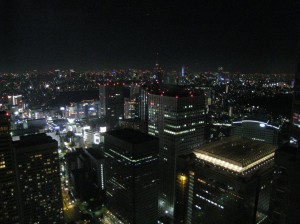 新宿の夜景 ロマンチック