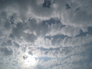 層積雲のうね雲