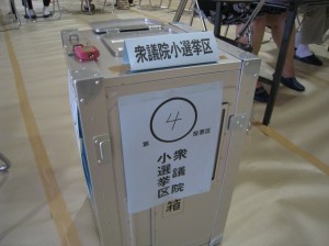 日本の未来が詰まる投票箱