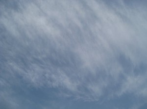 巻雲(すじ雲)は天気悪化のサイン