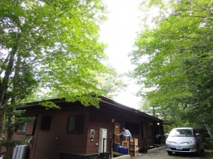 山中湖の研修所