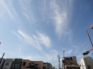 繊細な巻雲 (埼玉県熊谷市)
