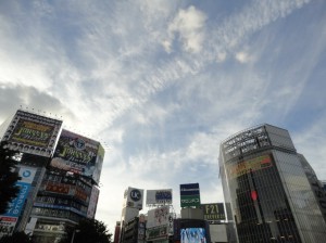 秋の空 (東京渋谷)