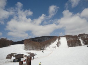 裏磐梯のスキー場