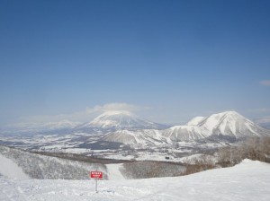 北海道の羊蹄山