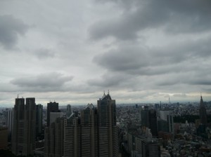 天気回復 (東京新宿)