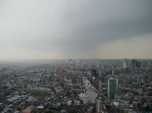 午後はゲリラ雷雨 (東京新宿)