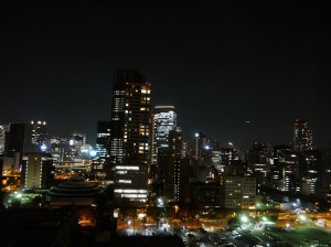 大阪市内の夜景