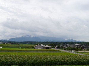 鳥取大山も雲隠れ