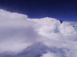 モンスーンによる雨雲
