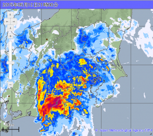 東海関東も激しい雨