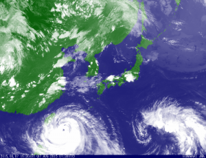 大型台風は先島へ