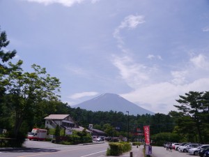 富士山もばっちり